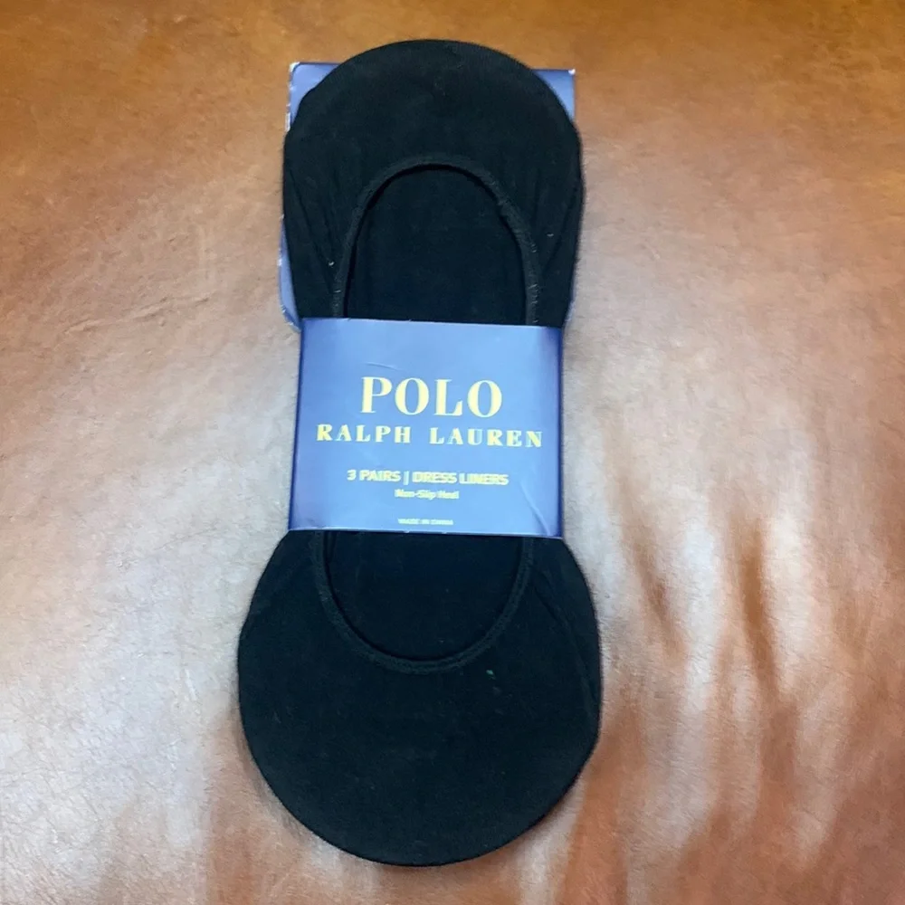 NWT POLO Ralph Lauren Dress Liners - 3 Pairs